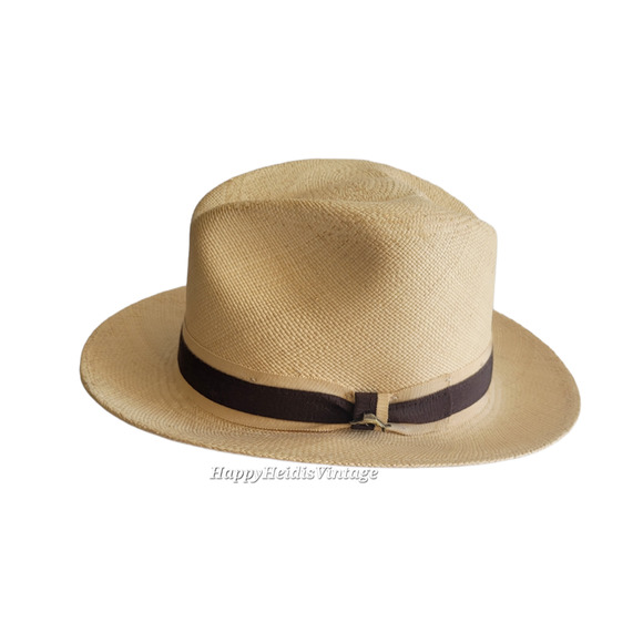 Tommy Bahama Other - Vintage Mens Tommy Bahama Panama Hat Grosgrain Ribbon Band, Made in USA, Hand W